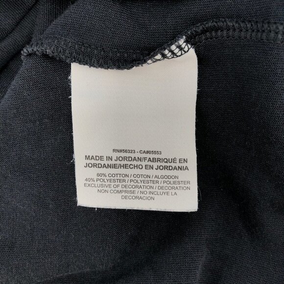 Nike Black/Gray Regular Fit T-Shirt | Good Condition - Picture 4 of 5